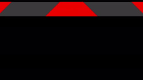 Creator Collection: Dark colored transition graphic element with a line swiping down