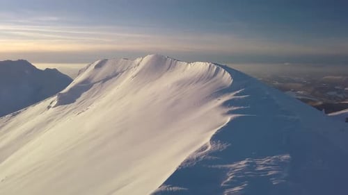 Berge im Winter