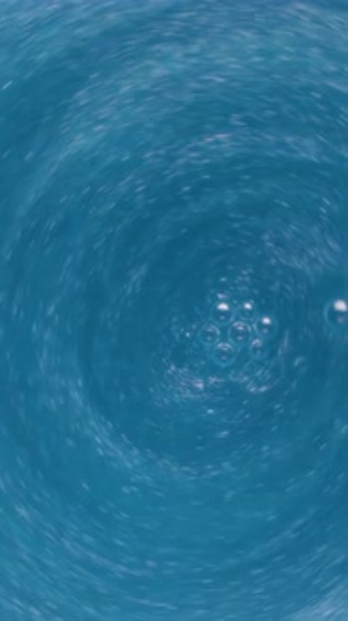Close Up of Blue Unusual Champagne with Shining Particles Stock Footage Delicious Alcoholic Drink in