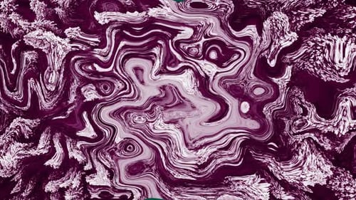 Abstract Purple and White Fluid Swirling Animation Background