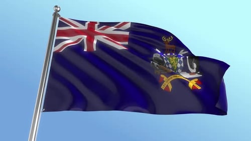 South Georgia And The South Sandwich Islands Flag