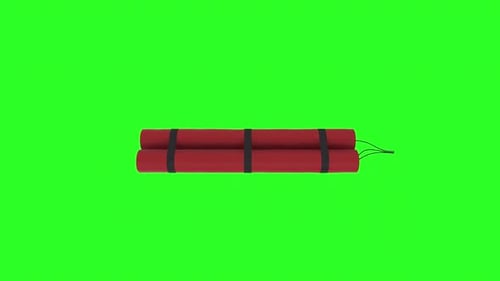 Dynamite 3d object rotating loop