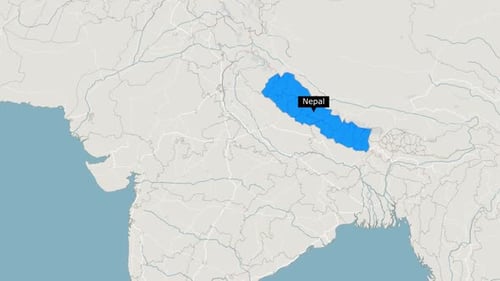 Nepal map