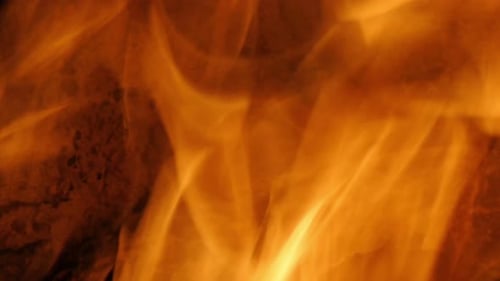 Burning Fire Texturek Background