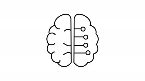 Artificial Intelligence Brain Icon