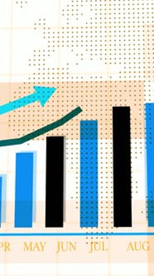 Business growth animation