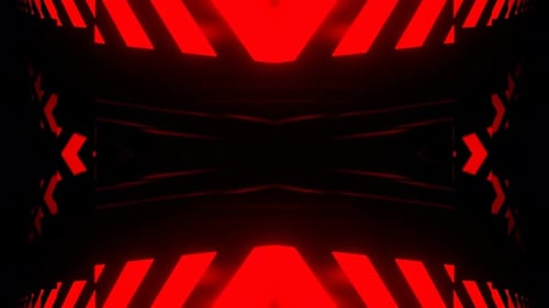 Red Smooth Striped Abstract Pattern Background Vj Loop In 4K