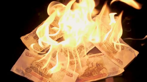 Russian Money is on Fire