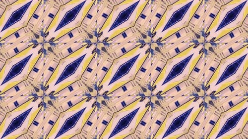 Abstract background, Seamless loop. Kaleidoscope sequence patterns. Multicolored motion graphicVd825