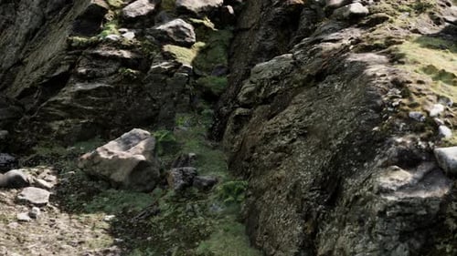 Close Up of Rocky Stones Formation