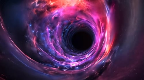 Cosmic vortex of a black hole