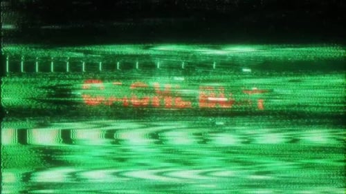 Digital Glitch Code Text Reveal Opener