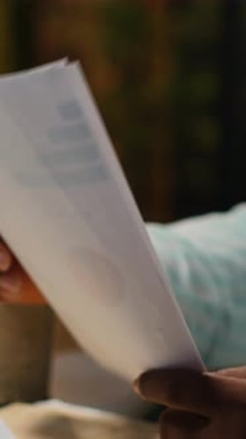 Vertical Video Close Up of Diverse Staff Collaborating on Data Forecasting and Analysis