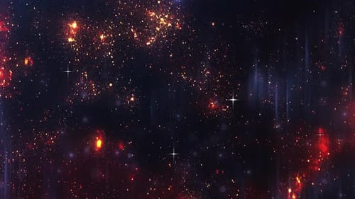 Awards Red Blue Particles Dust