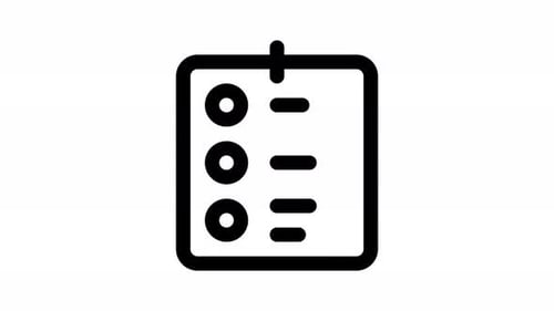 Animated Checklist Icon Reveal