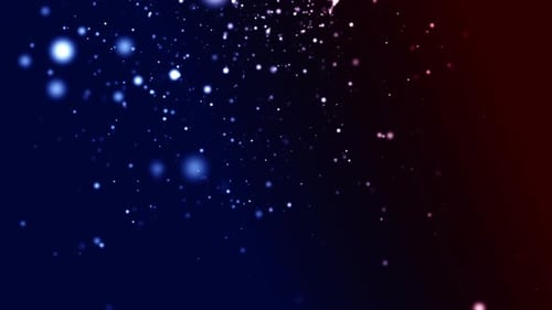 Clean Blue Particles Background