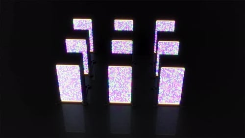 Security Data Center Servers Led Lights Able to Loop Endless