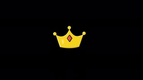 Crown Icon Animation Video - Transparent