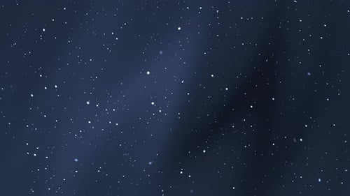 Abstract Space Particles Floating Background Effect