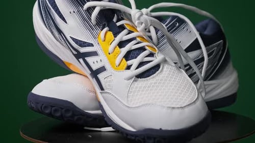 Athletic Shoe Product Shot Close Up