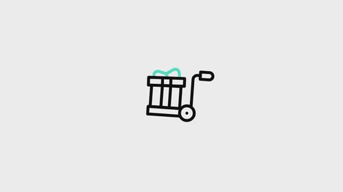 Trolley Animated Icon