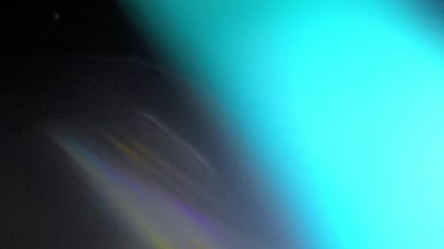 Abstract Light Leaks and Colorful Gradient Background