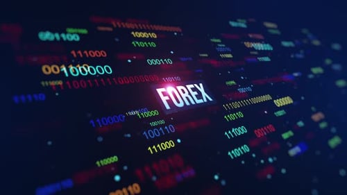 Contexte du code binaire numérique Forex