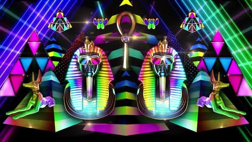 Pop-Ägypten-Hintergrund