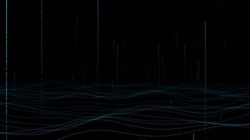 Tunnel filaire à matrice numérique Metaverse Net Dark Space Scifi Cyberpunk Scifi Pink Tunnel Database