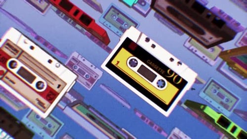 Rubans à cassettes rétro 06