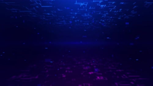 Modern Abstract Digital Technology Background Innovation Cyberspace Particles Data Network