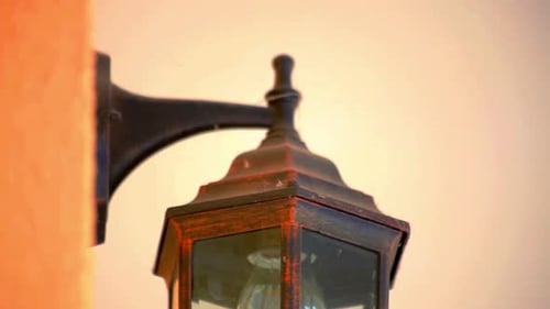 Old Lantern Abstract