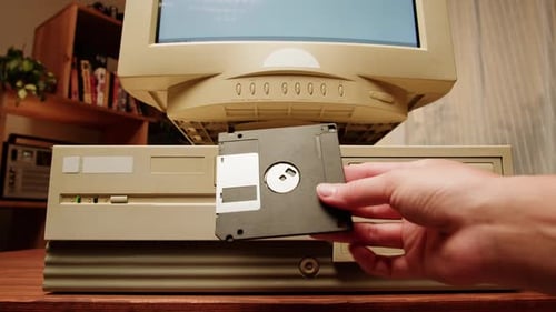 Using Diskette for Old Computer