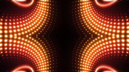 Dynamische LED-Lichtshow, die einen lebendigen Tunneleffekt erzeugt