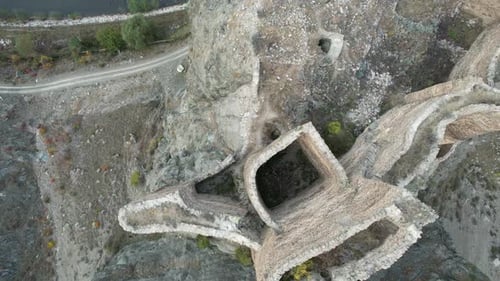 Aerial Medieval Castle