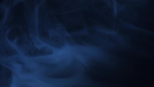 Realistic Blue Smoke