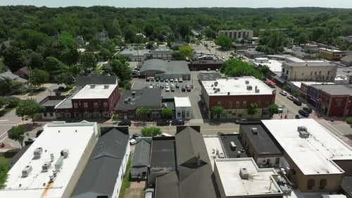 Downtown Rockford, Michigan.