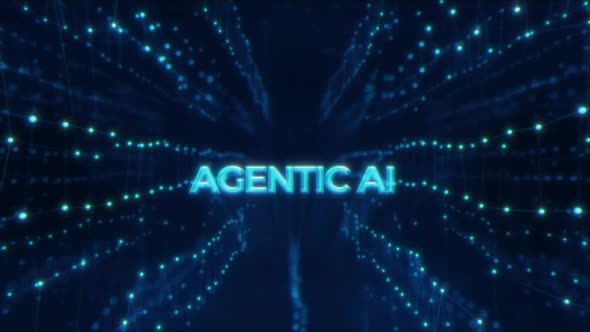 Futuristic Digital Grid Network Tech Title Intro, Backgrounds Motion ...