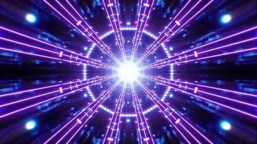 Chemin de la lumière brillante