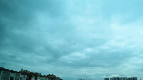 Timelapse clouds from a magnificent sky