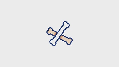Animiertes Bones-Symbol