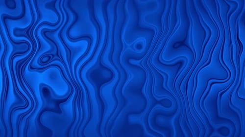 Abstract Blue Fluid Liquid Waves Motion Background