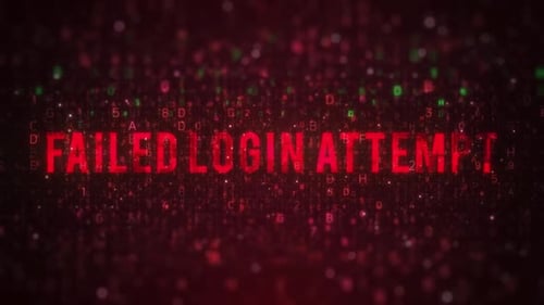 Digital Glitch Text Reveal: Failed Attempt