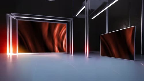 Green Screen-Hintergrund von 3D Virtual News Studio: Eine kreative Art, Ihr Webinar zu veranstalten