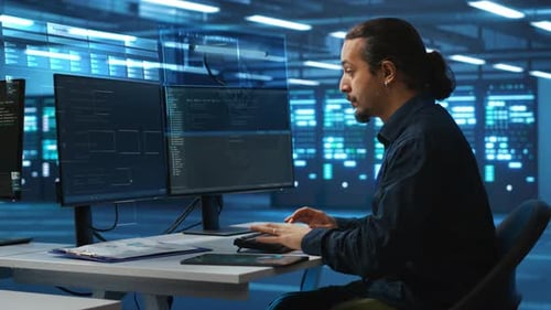 Admin in Data Center Using Augmented Reality Technology to Do Programming