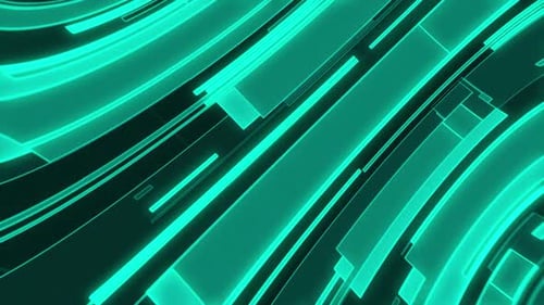 Aqua Line Glow Transition