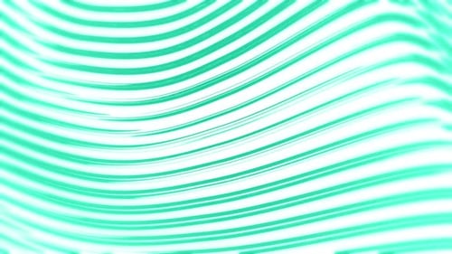 Blue and White Wave Seamless Loop Pattern Abstract Motion Background 3d Animation