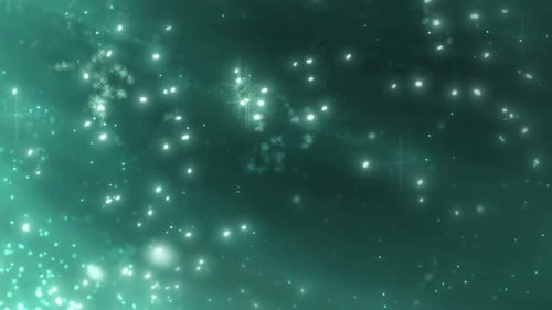 Green Light Rays Particles