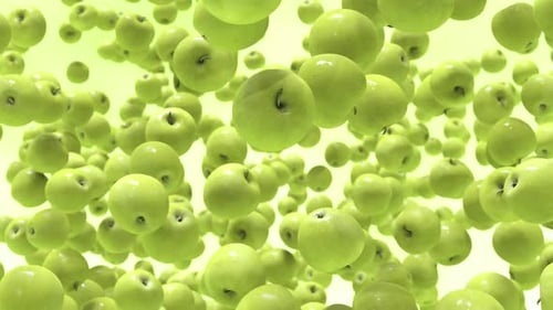 Grüner Apfel
