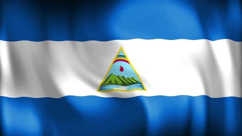 Nicaragua Flag Loop